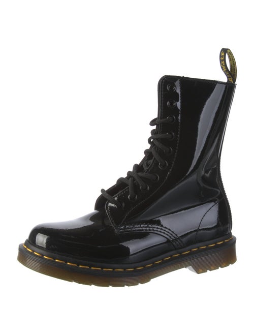Dr. Martens Patent Leather Combat Boots