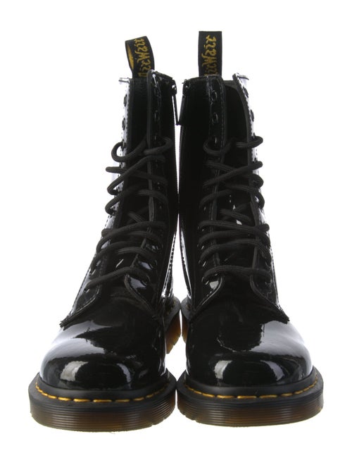 Dr. Martens Patent Leather Combat Boots