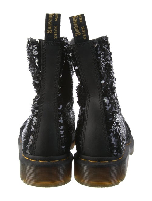 Dr. Martens Sequins Sequin Embellishments Combat Boots