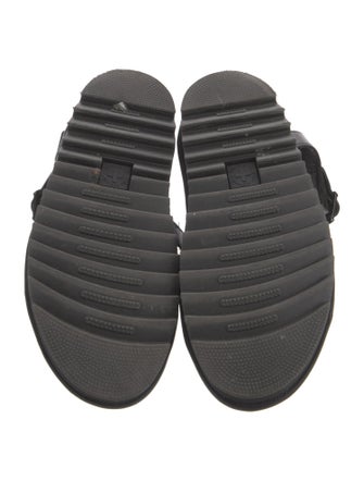 Dr. Martens Leather Leather Trim Embellishment Slingback Sandals