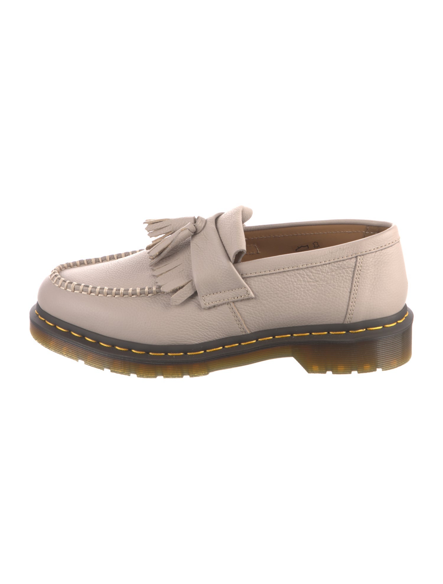 Dr. Martens Leather Tassel Accents Loafers