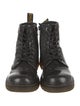 Dr. Martens Patent Leather Combat Boots