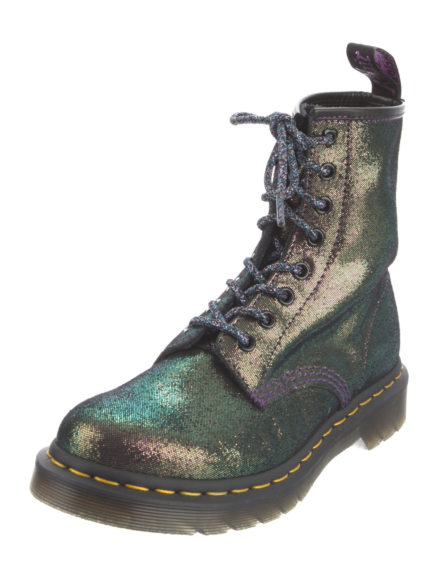 Dr. Martens Glitter Combat Boots