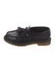 Dr. Martens Leather Tassel Accents Loafers