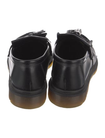 Dr. Martens Leather Tassel Accents Loafers