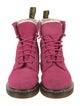 Dr. Martens Leather Combat Boots