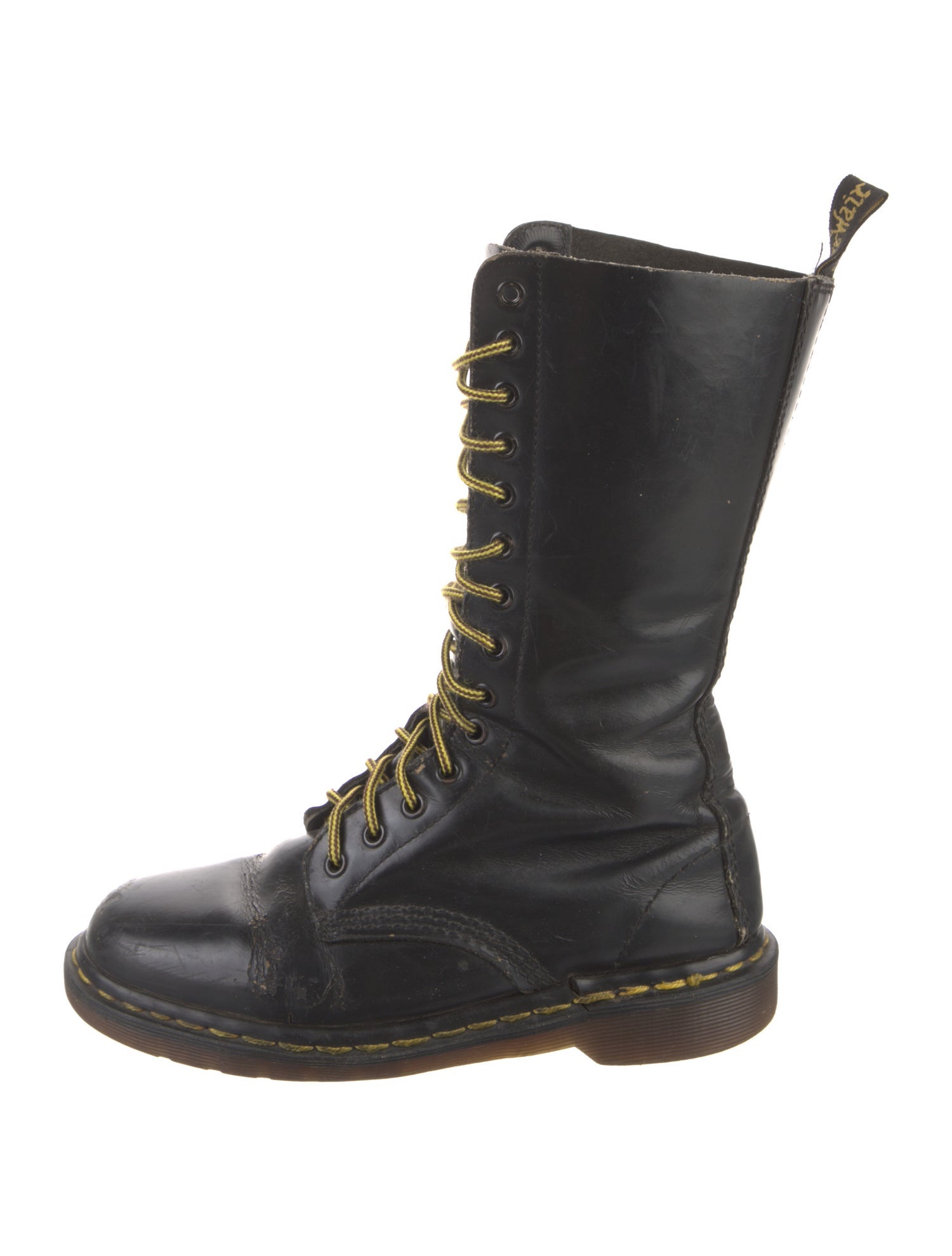 Dr. Martens Leather Combat Boots