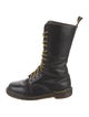 Dr. Martens Leather Combat Boots
