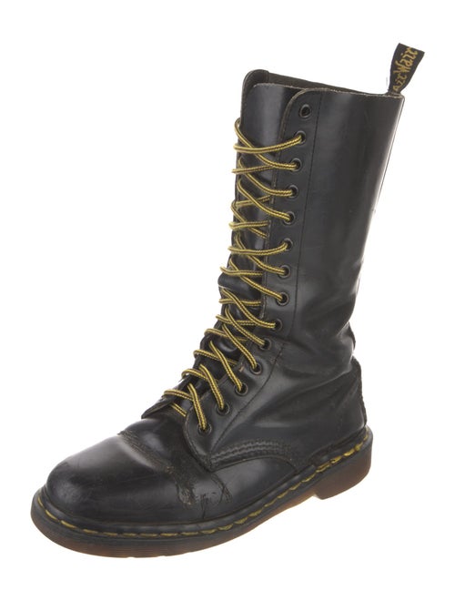 Dr. Martens Leather Combat Boots