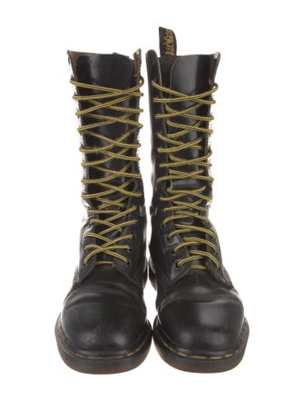 Dr. Martens Leather Combat Boots