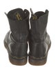 Dr. Martens Leather Combat Boots