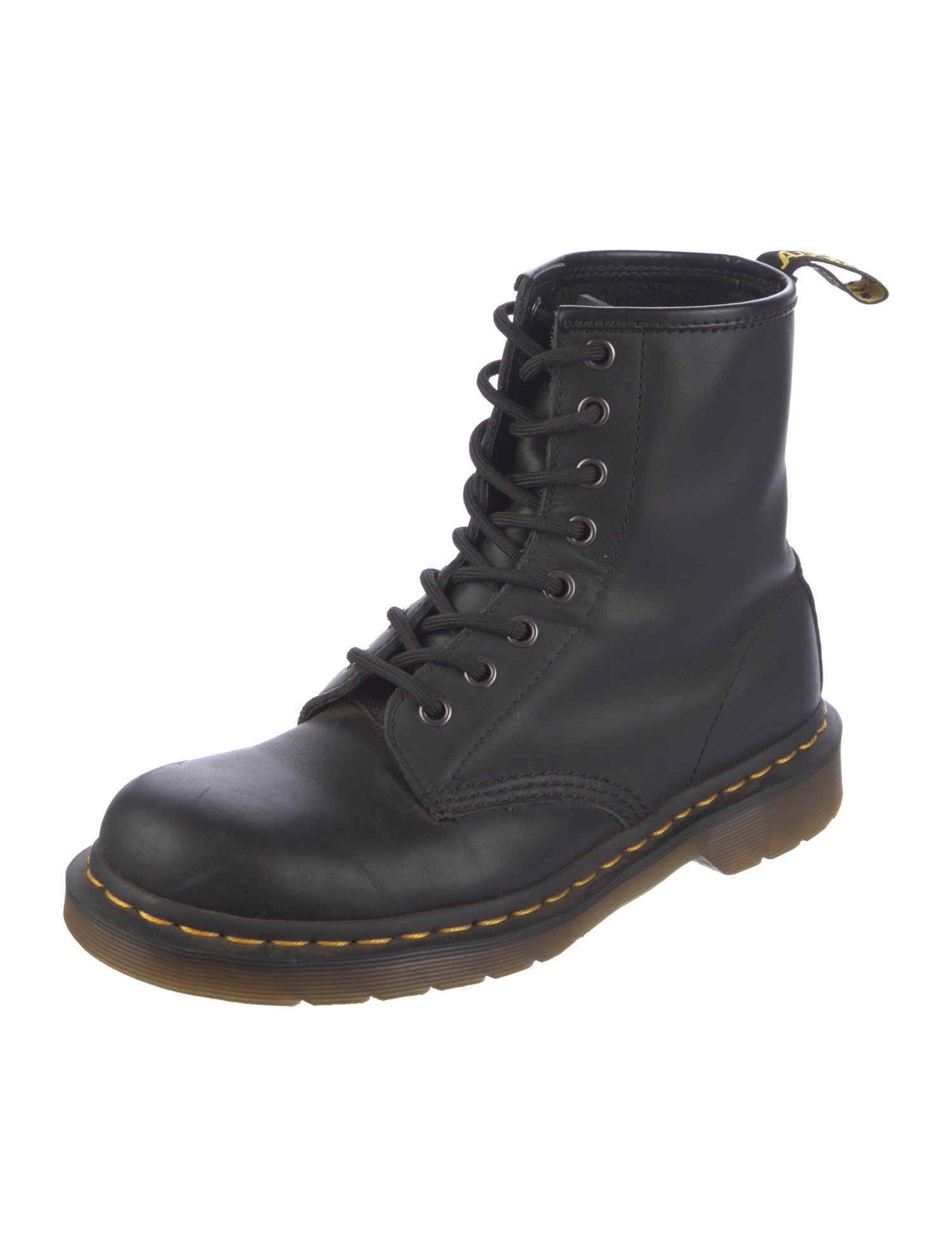 Dr. Martens Leather Combat Boots