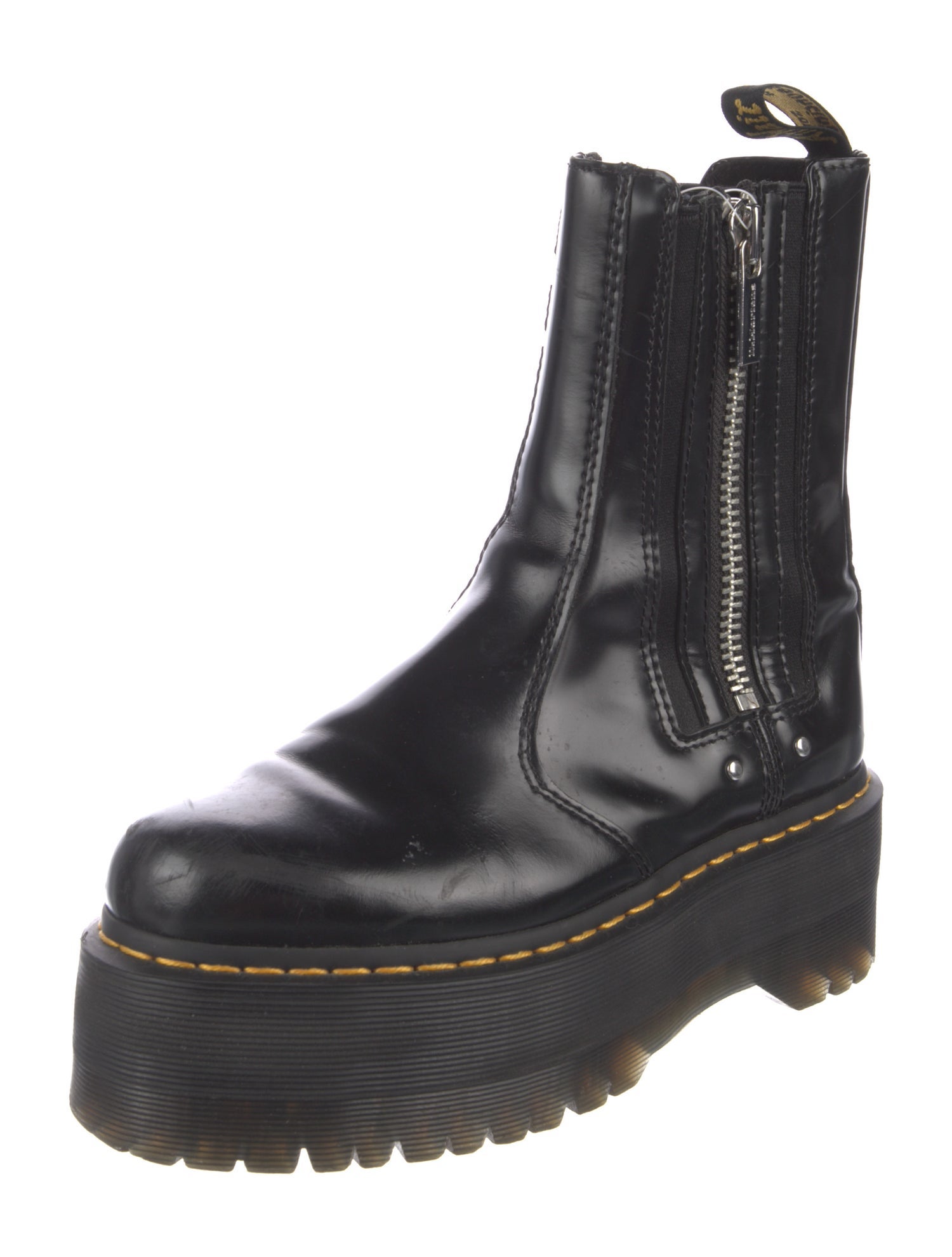 Dr. Martens Leather Chelsea Boots