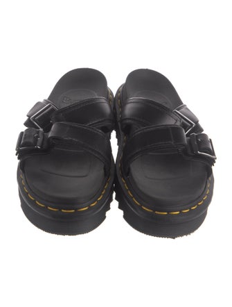 Dr. Martens Leather Slides