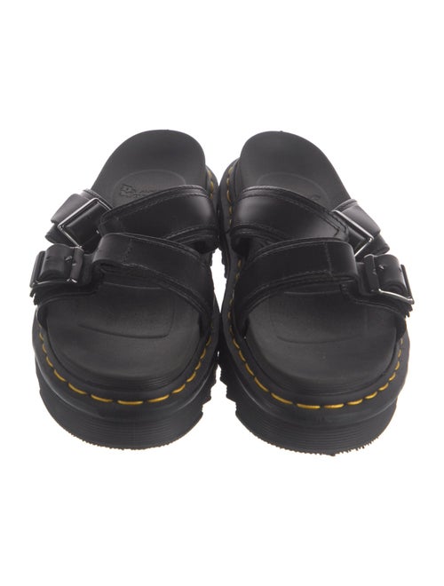 Dr. Martens Leather Slides