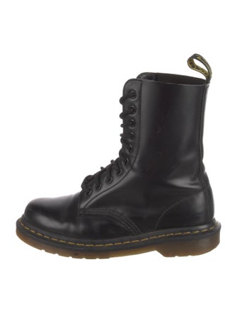 Dr. Martens Leather Combat Boots