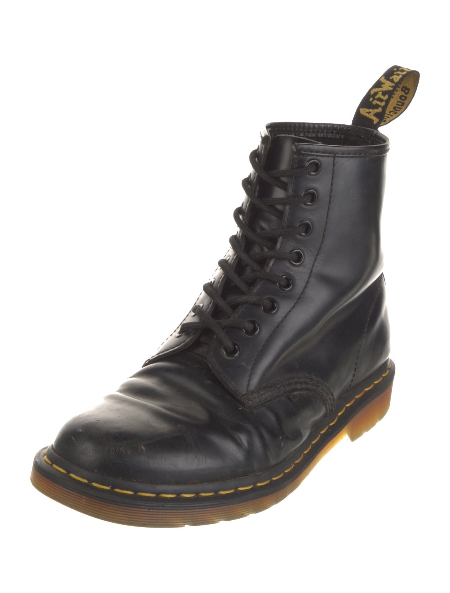 Dr. Martens Leather Combat Boots