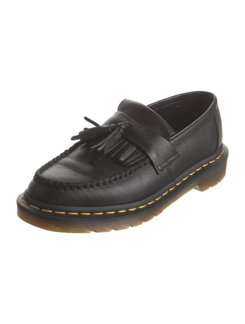 Dr. Martens Leather Tassel Accents Loafers