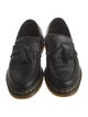 Dr. Martens Leather Tassel Accents Loafers
