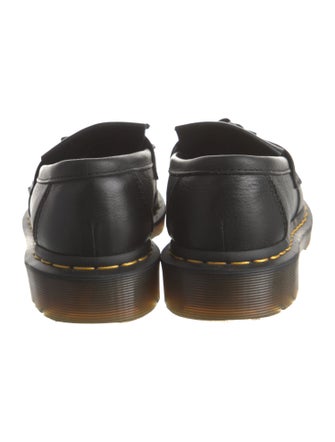 Dr. Martens Leather Tassel Accents Loafers
