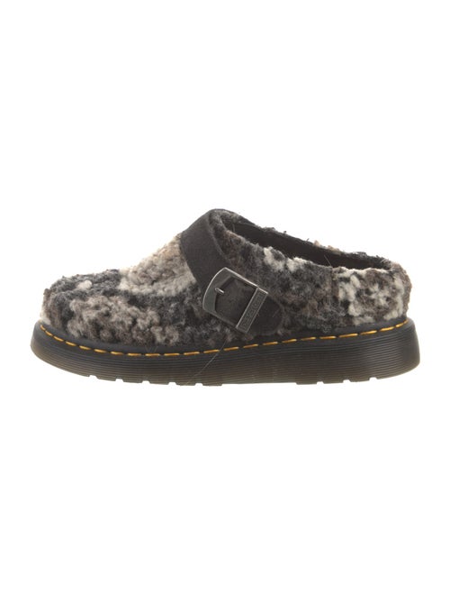 Dr. Martens Faux Fur Tie-Dye Print Mules