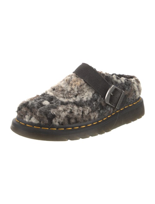 Dr. Martens Faux Fur Tie-Dye Print Mules