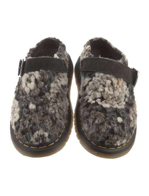 Dr. Martens Faux Fur Tie-Dye Print Mules