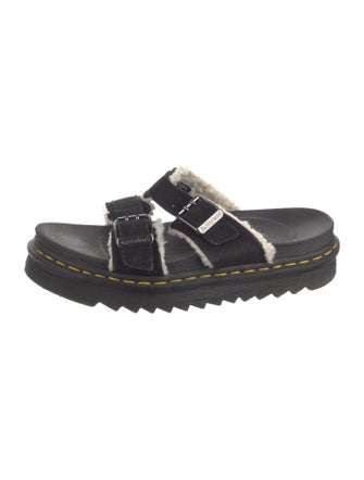 Dr. Martens Leather Slides