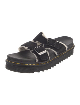 Dr. Martens Leather Slides