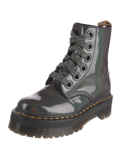 Dr. Martens Patent Leather Combat Boots