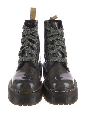 Dr. Martens Patent Leather Combat Boots