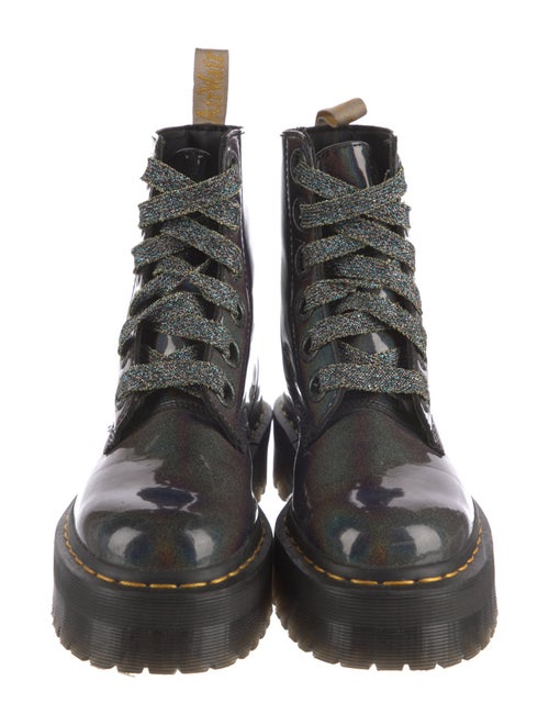 Dr. Martens Patent Leather Combat Boots