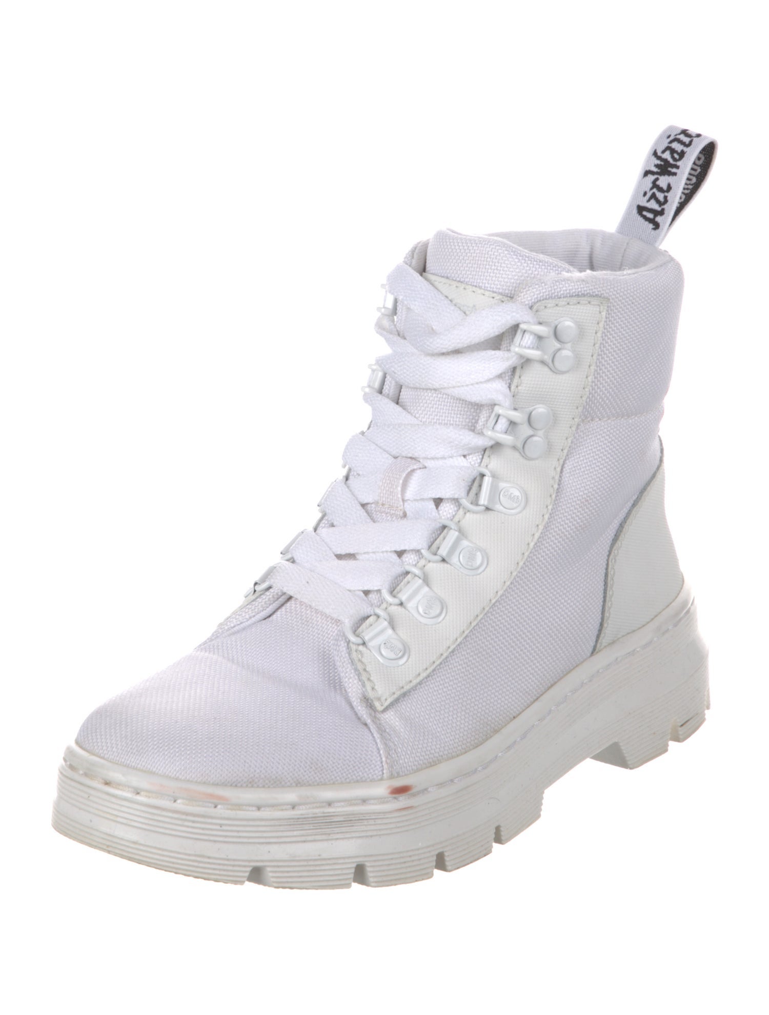 Dr. Martens Canvas Printed Lace-Up Boots