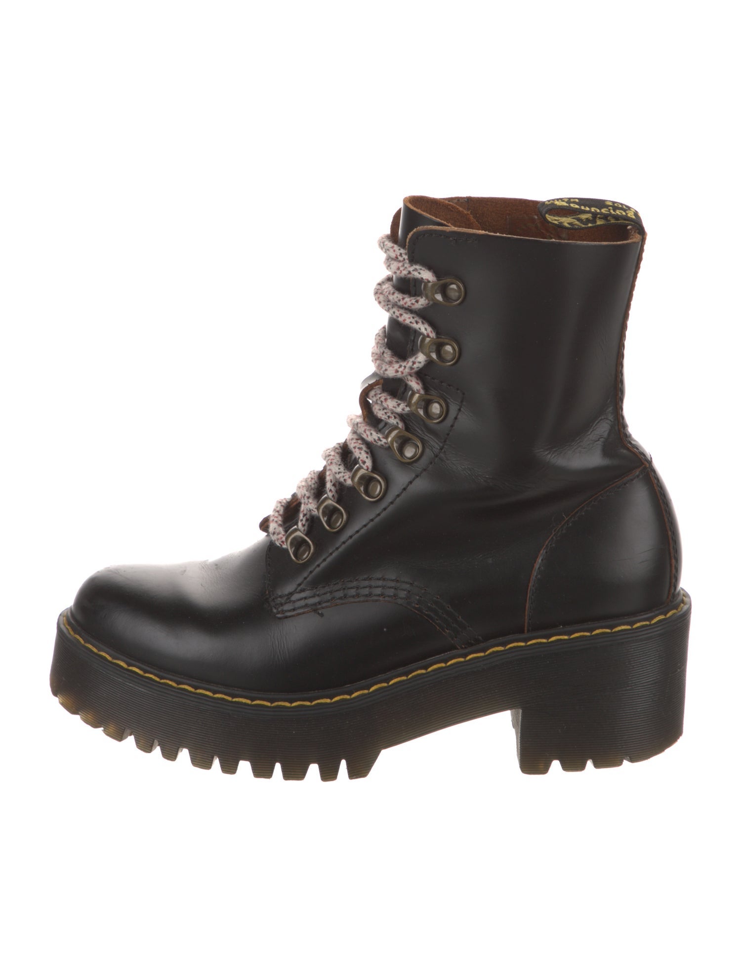 Dr. Martens Leather Combat Boots