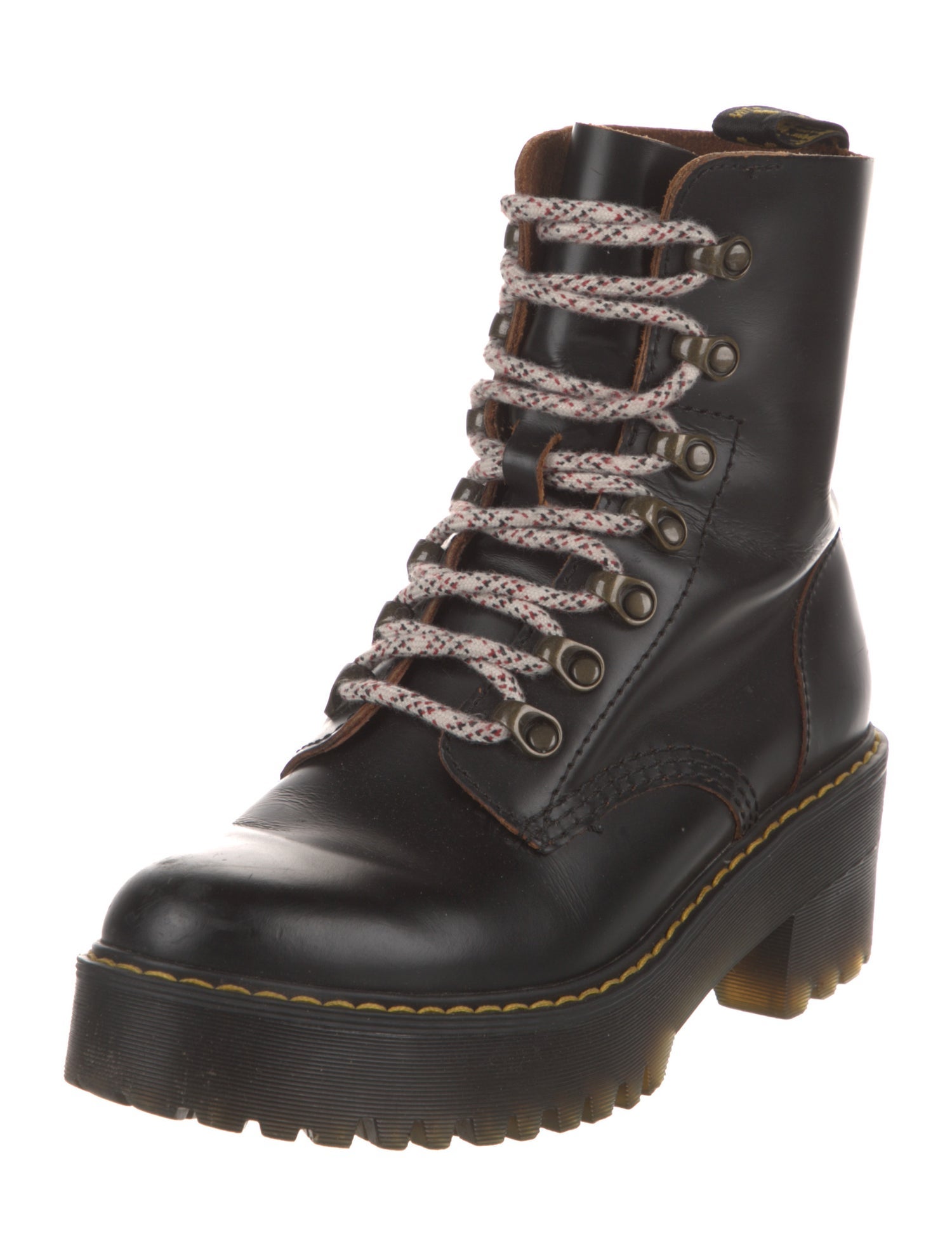 Dr. Martens Leather Combat Boots
