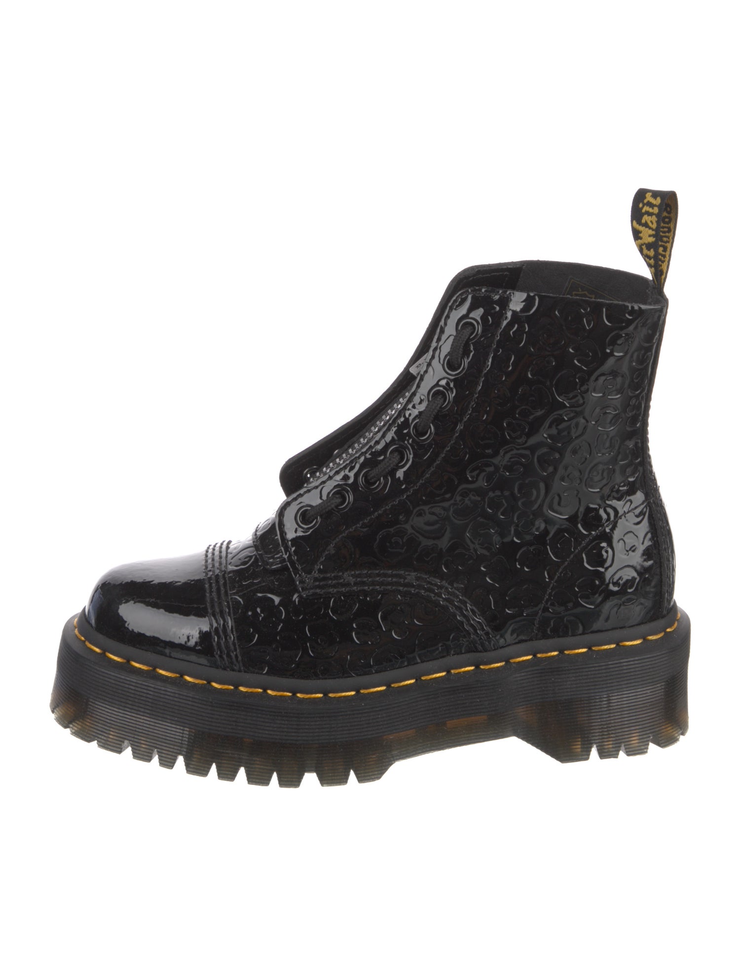 Dr. Martens Patent Leather Combat Boots