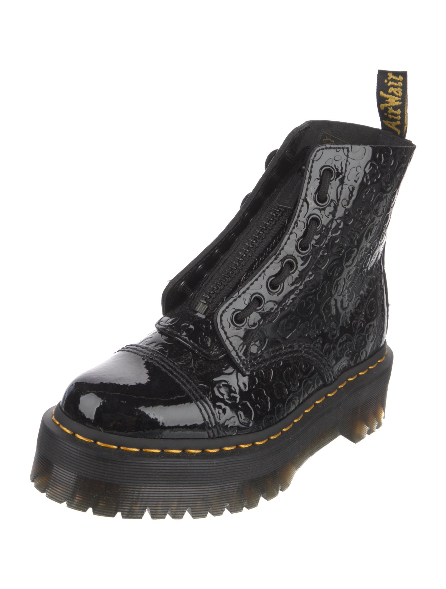 Dr. Martens Patent Leather Combat Boots