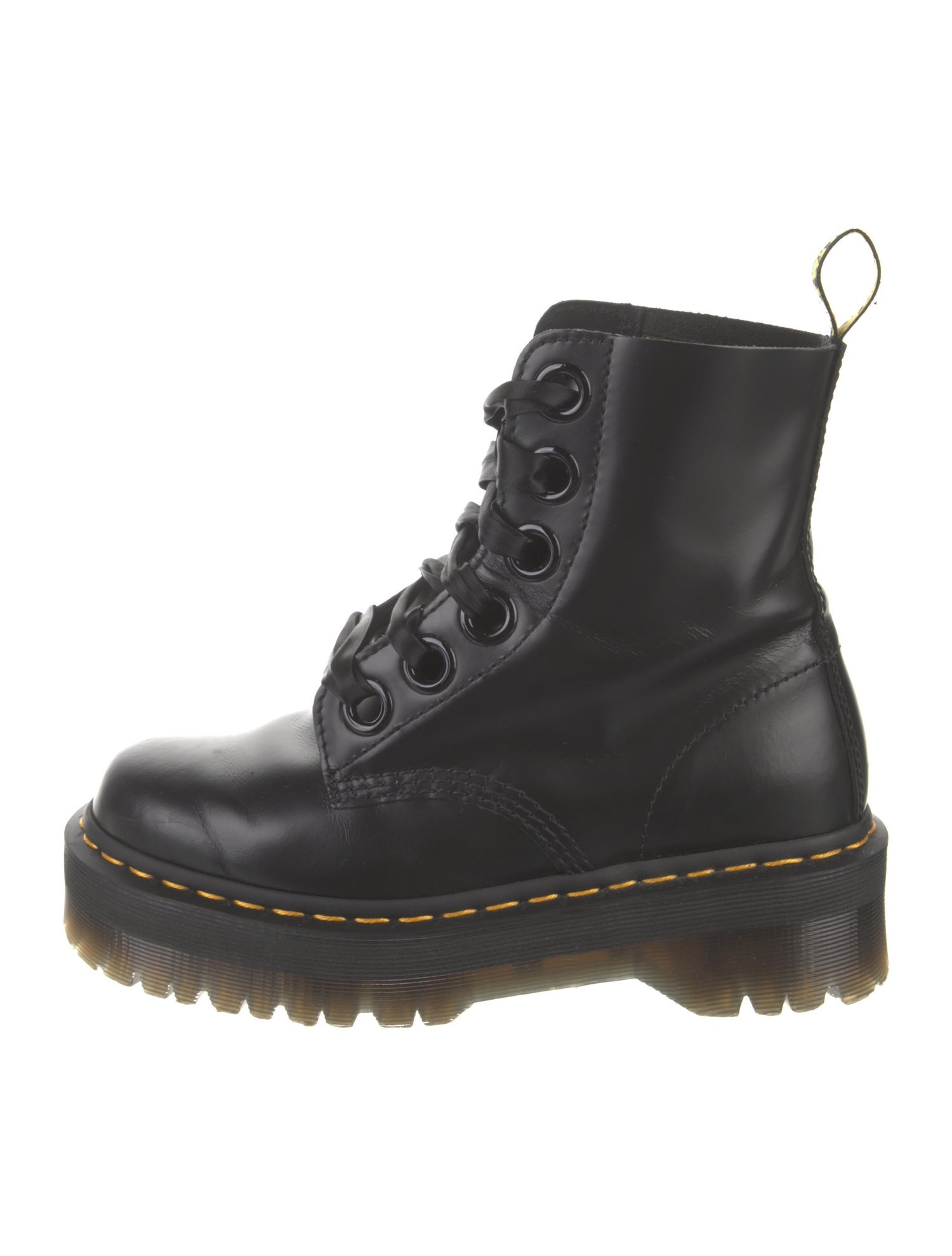 Dr. Martens Leather Combat Boots