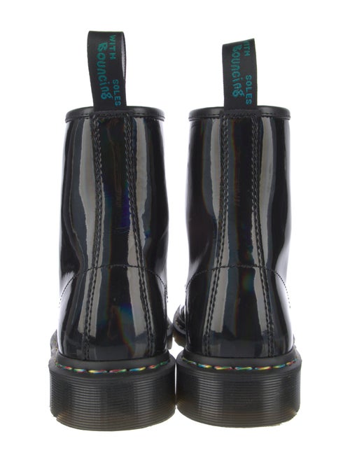Dr. Martens Patent Leather Lace-Up Boots