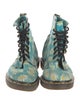 Dr. Martens Floral Print Lace-Up Boots
