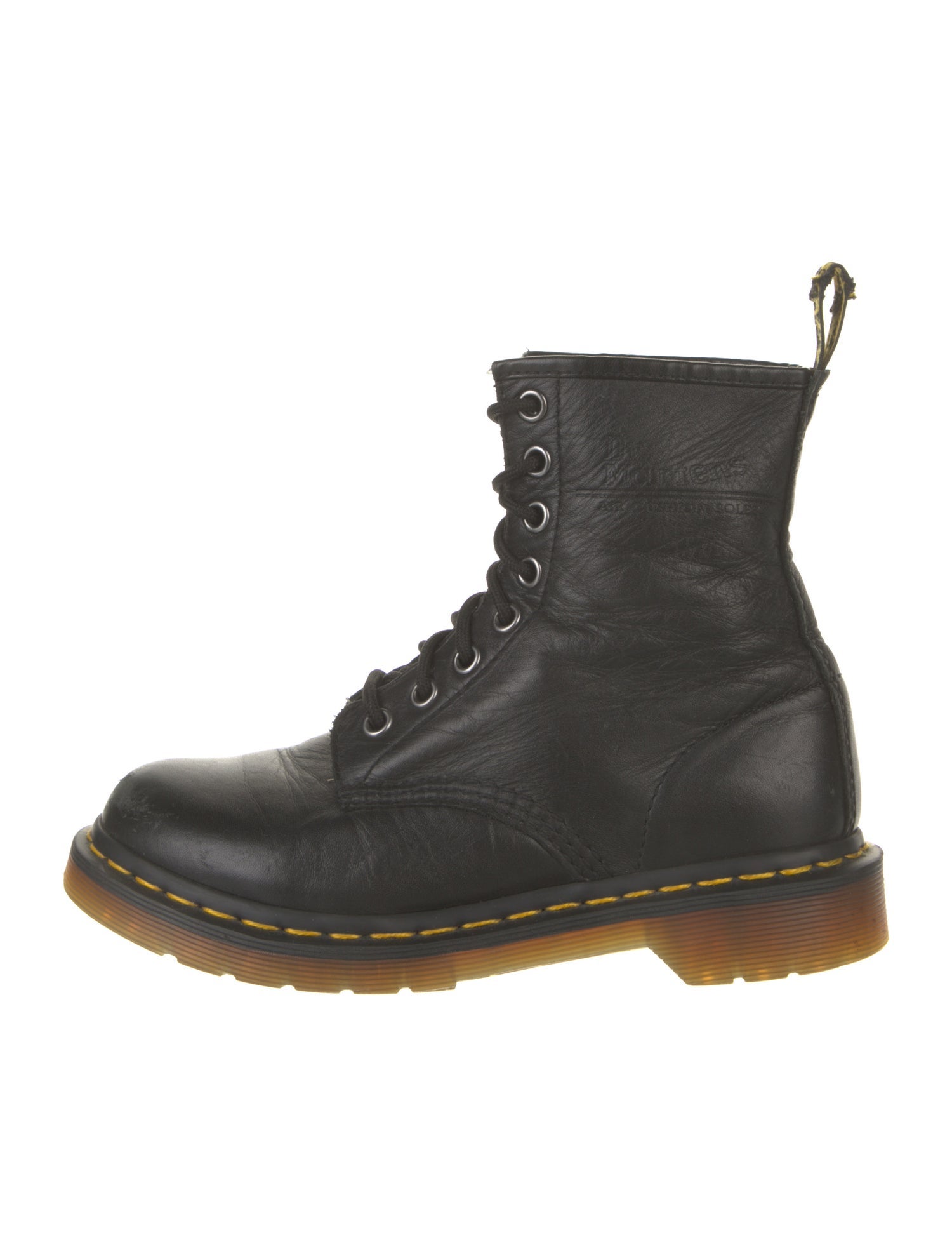 Dr. Martens Leather Combat Boots