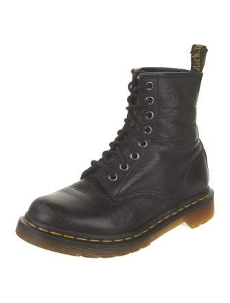 Dr. Martens Leather Combat Boots