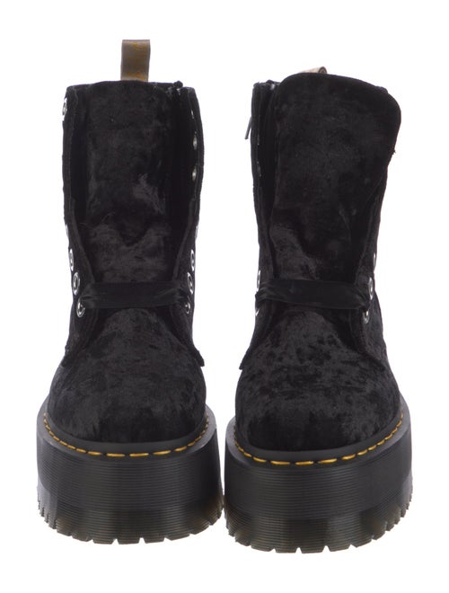 Dr. Martens Velvet Combat Boots