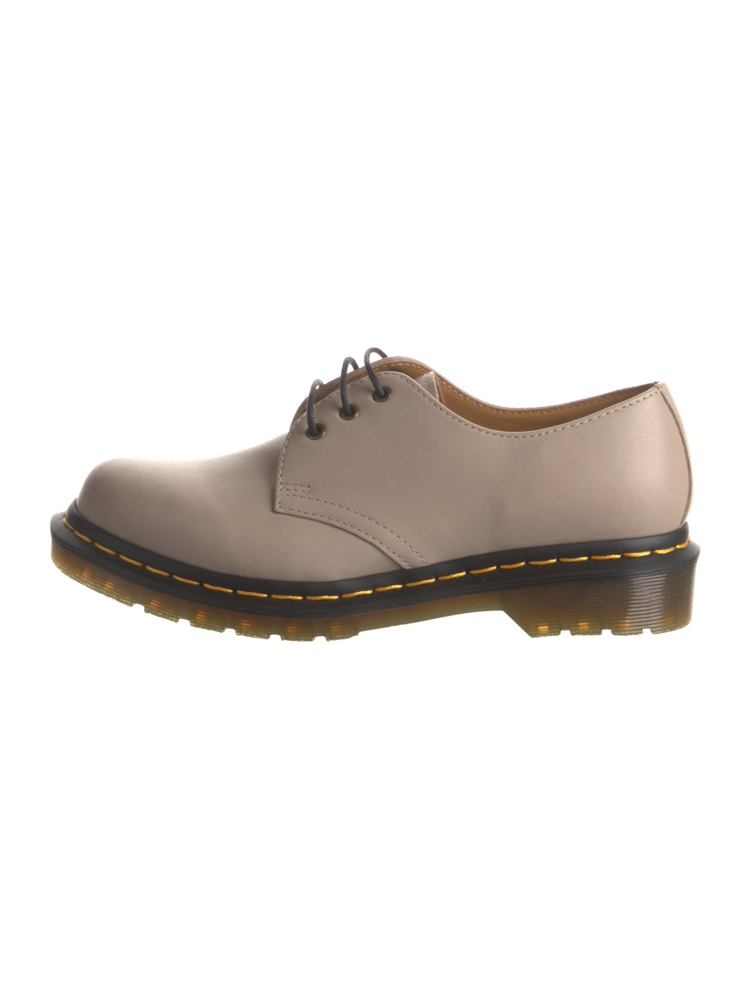 Dr. Martens Leather Whipstitch Trim Oxfords