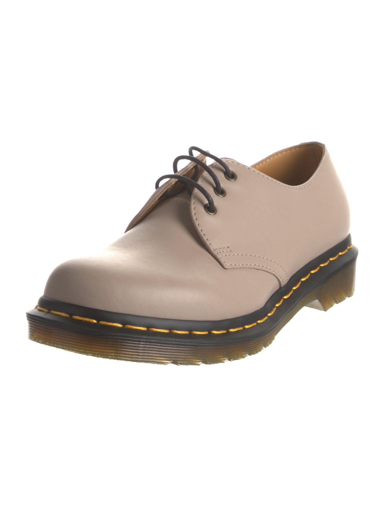 Dr. Martens Leather Whipstitch Trim Oxfords