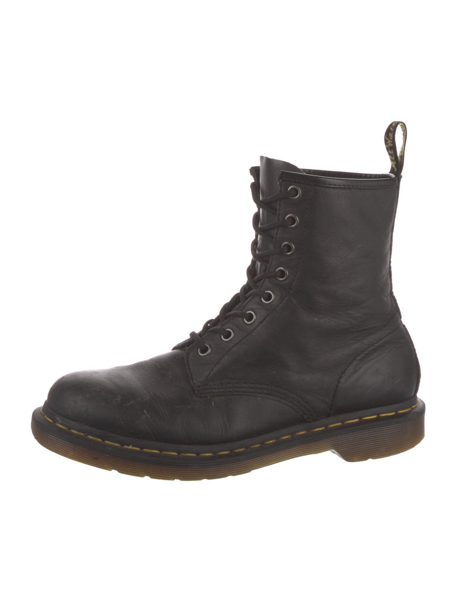 Dr. Martens Leather Combat Boots