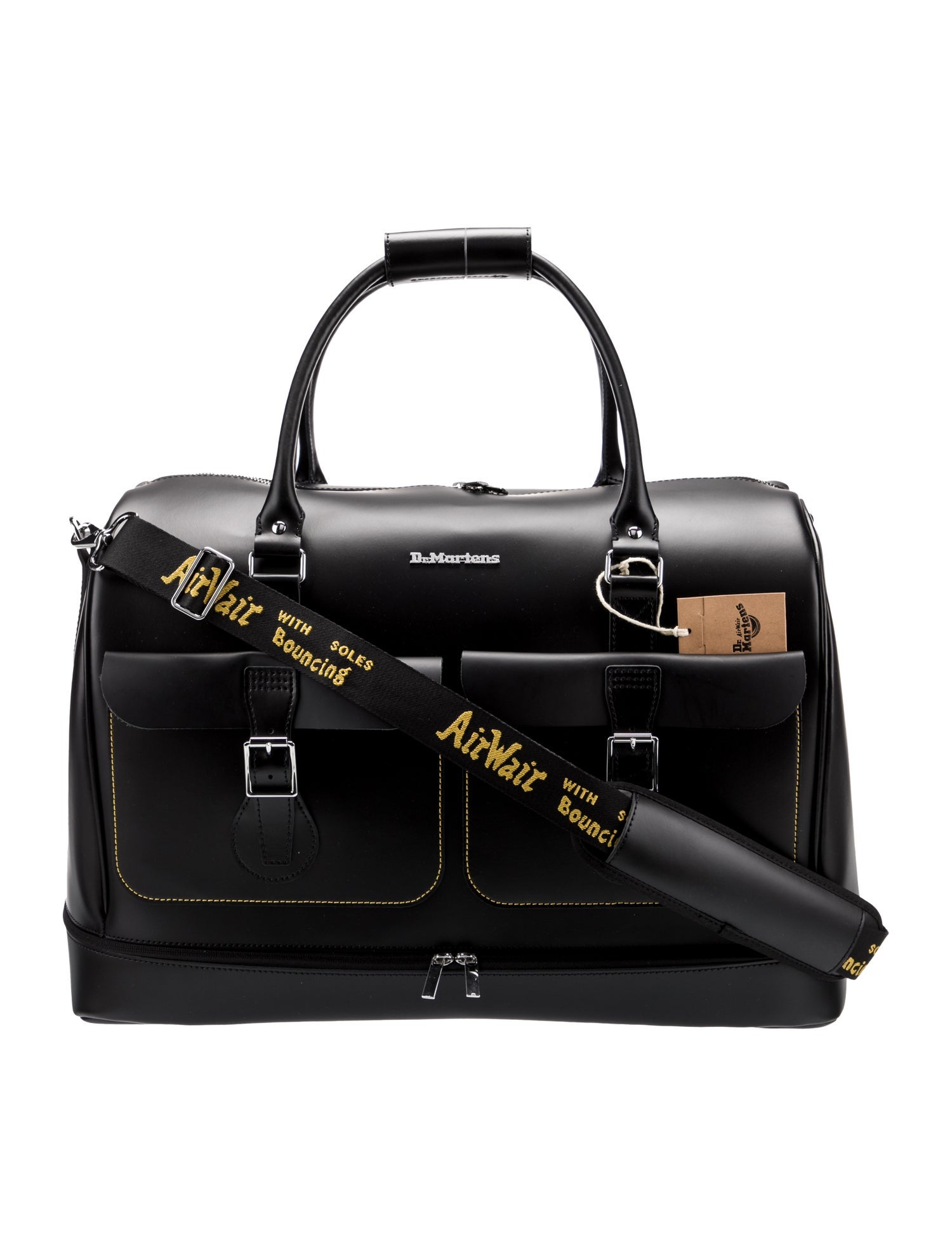 Dr. Martens Leather Weekender Bag