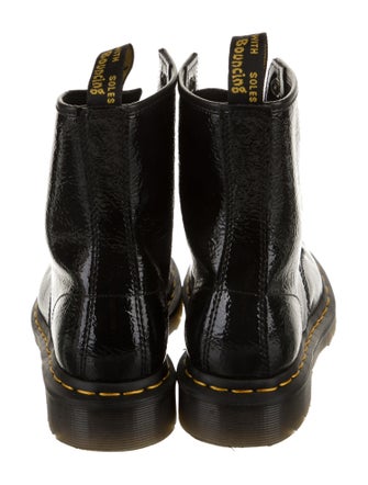 Dr. Martens Patent Leather Combat Boots