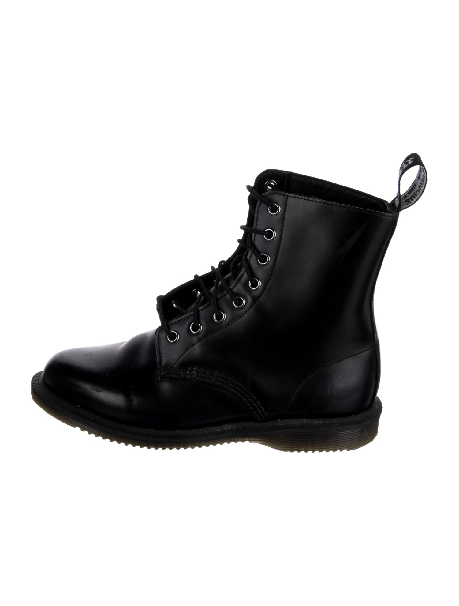 Dr. Martens Leather Combat Boots