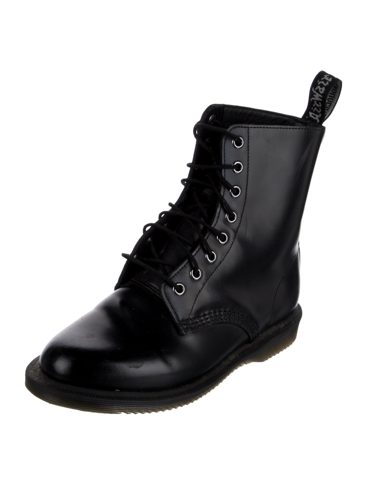Dr. Martens Leather Combat Boots